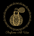 logo perfume at use